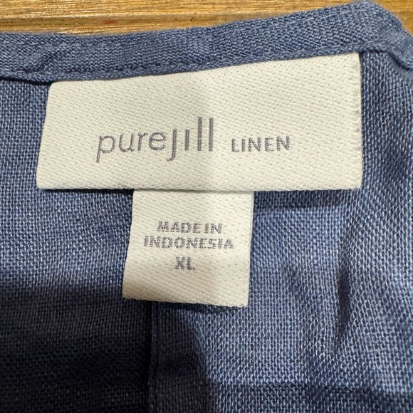 J Jill linen top - Picture 2 of 4